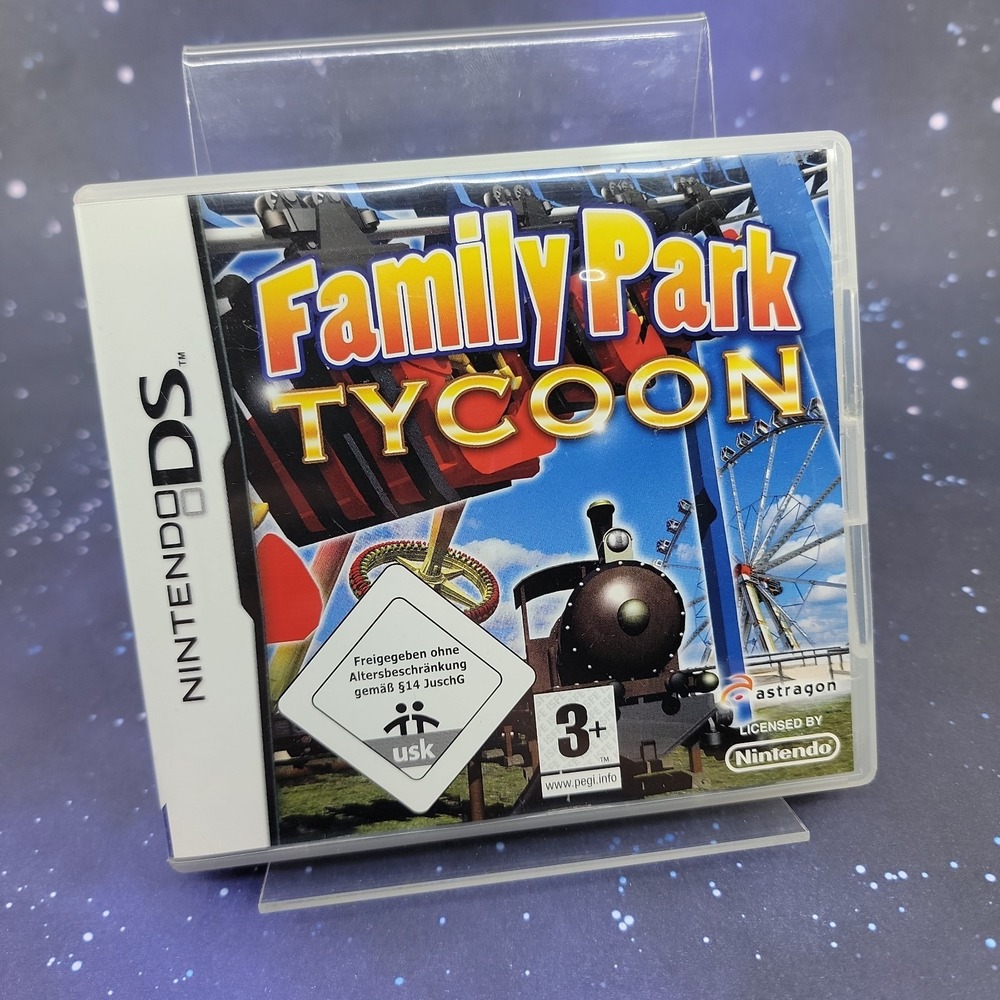 Family Park Tycoon (Nintendo DS)‎ Germany Exclusive Release - Plays In English